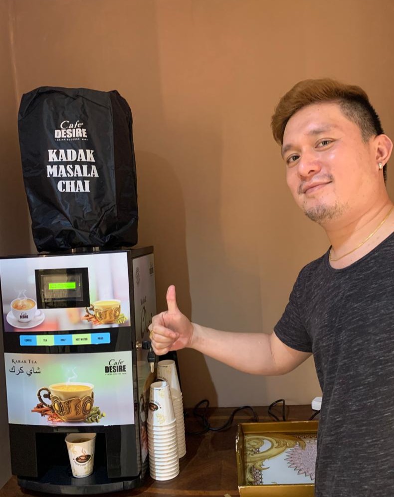 Coworking Space — Café Desire installation