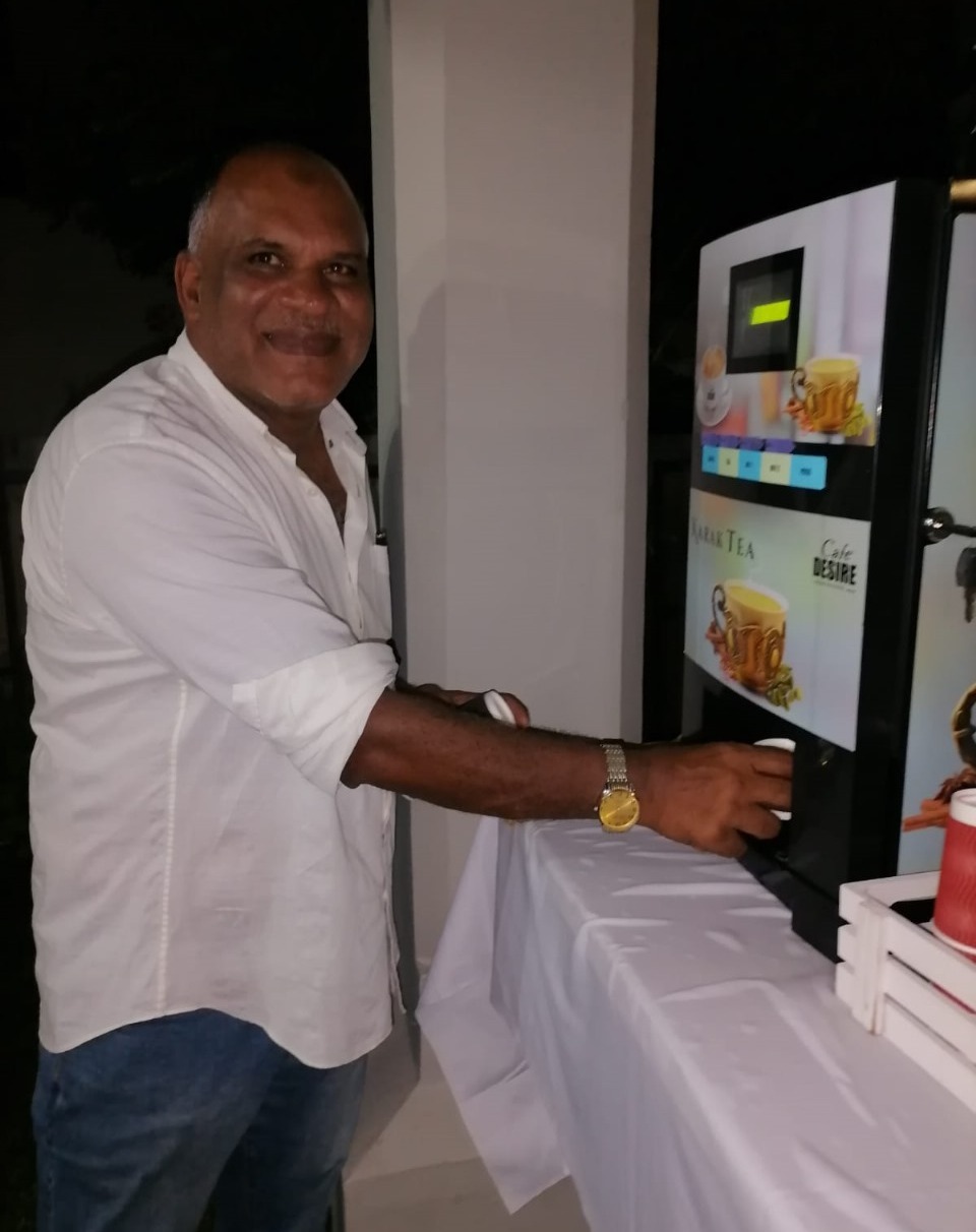 Events & Catering — Café Desire installation